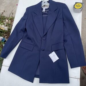 Ben Marc Dark Blue Jacket 100 Polyester with 100 Nylon Line Size 4